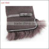 Ladies New Style Soft Winter Warm Woolen Gloves for Wholesale thumbnail-5