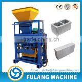 Machine for Small Business Brick Making Machine Price 40-1 Small Scale Manual Fly Ash Cement Concrete Block Machine Algeria