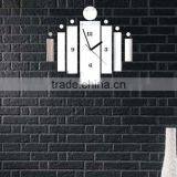 Alforever DIY Art Mirror Wall Clock thumbnail-1