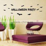 ALFOREVER Bat Halloween Black Quote Decals,bat Halloween Sticker thumbnail-6