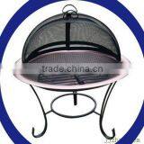 30" patio stainless steel fire pits