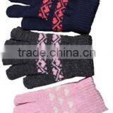China Supplier Custom Children Knitting Glove/knitted Glove/knit Glove thumbnail-1