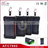 8000mAh Led Light Double USB Solar Charger Waterproof for Mobile Phone thumbnail-1