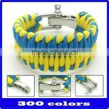 Wholesale Paracord Bracelet Compass Whistle thumbnail-2