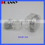 Square Clear Acrylic Cream Jar Cosmetic Packaging Jars For Skin Care Use thumbnail-2