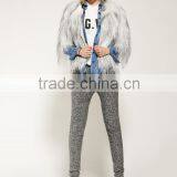Unique 2013 European Street Style Dyeing Long Wool Flare Women Fashion Winter Vintage Fur Coats Sale "11"
