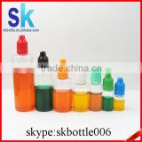 clear 10ml plastic e liquid bottle