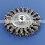 TWIST KNOT WIRE SINGLE SECTION BRUSHES WITH THREAD thumbnail-2
