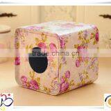 China Supplier Metal Tissue Box/square Shape Small Metal Tin Boxes/silver Tin Box
