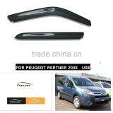 CAR DOOR VISORS RAIN DEFLECTOR FOR PEUGEOT PARTNER 2008 USE