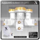 Newest Universal Digital ku Band Twin Lnbf/lnb 2016