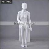 Small Realistic Body Painting Display Fiberglass Female Mannequin thumbnail-4