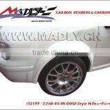 03-05-GOLF-Style H-Rear Flares for VW