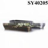 Small Square Silver Plastic Plant Pot thumbnail-4