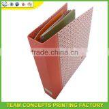 Paper Board Material Ring Binder Portfolio