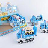 2016 Educational Toys Intelligent Helicopter and Car Building Blocks With Music and Light thumbnail-2