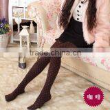 Sexy White Polka Dots Print Pattern Opaque Stockings Tights 5 Colors thumbnail-6