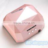 36W CCFL UV Led Nail Lamp With Fancy Diamond Shapedesighn and Automatic Timer thumbnail-3