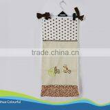 New Design Cotton Embroidery Nappy Stacker Diaper Bag Nappy Bag Diaper Stacker NA1015