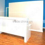 Reception Desk Design/high Glossy White Front Desk/simple Style Front Desk thumbnail-3