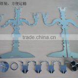 Manufacturing Customized Mirrored Acrylic Candelabra for Christmas Day thumbnail-4