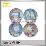 Home Decor 8 '' Round Wine Ceramic Cheap Plates, Decoration Round Wall Plate thumbnail-1