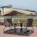 Hot Selling 4 Seats Canopy Swing Chair With Mosquito Net thumbnail-3