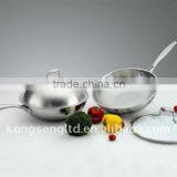 Triply Stainless Steel Woks thumbnail-1