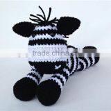Crochet Stuffed Zebra Amigurumi Toy thumbnail-2