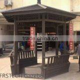 Eco Friendly Water Proof Outdoor WPC Composite Gazebo