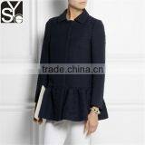 2015 Autumn/winter Woman Long Sleeve Stylish Jacquard Coat SYA15051 thumbnail-1