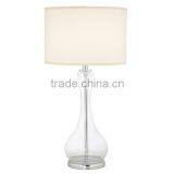 11.1-26 a Distinctive Appearance Glass Body a Contemporary Decor Vineyard Table Lamp With Drum Shade thumbnail-2