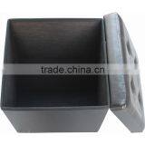 White pu Leather Foldable Storage Stool thumbnail-3