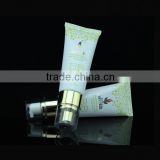 50ml plastic tubing with sprayer for cream