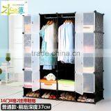Simple Style Plastic Wardrobe Cabinet Box thumbnail-5
