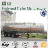 Hot Selling Aluminum Oil Trailer,3 Axle Semi Trailer, Fuel Tanker Trailer Sale