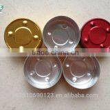 Colored Aluminium Sustainer /holder for Candles Heart Shape thumbnail-2