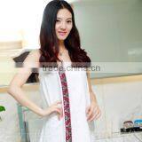 White Cotton Bath Towel Velour Body Warp Good Absorption Towel thumbnail-2