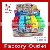 Two Different Colors Fruity Ice Cream Lollipop Candy