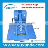 60x80cm digital heat press machine transfer T shirt sublimation print