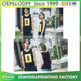 Custom New Fashion Couple's Casual Singlet Loose Printed Tank Top thumbnail-3