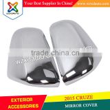 CHROME DOOR WING MIRROR TRIM COVERS MIRROR COVER FOR CHEVROLET CRUZE 2015