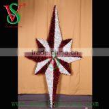 High Quality LED 3D Star Motif Light Christmas Garland Light