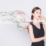OEM 100% Silk Chiffon Scarf thumbnail-2