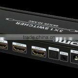Hot Sale 3 by 1 HDMI Switcher With ARC, HDMI 1.4 thumbnail-1