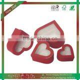 Heart Shape Chocolate Packaging Box With Clear PET/PVC Window thumbnail-1