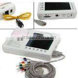 CE Approved 7 Inch 3 Channel Color Screen ECG Machine/monitor Electrocardiograph EKG-903A3 thumbnail-1
