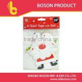 6 Pcs Giant Tag With Bell thumbnail-1