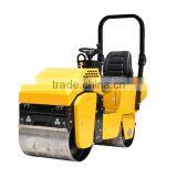 Cheap! Ride-on Double Drum Road Roller, Mini Ride on Road Roller for Sale, Mini Road Roller Price thumbnail-1