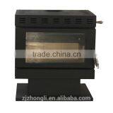 Wood Burning Stoves Ovens Smokeless Wood Burning Stove 12KW Insert Fireplace thumbnail-1